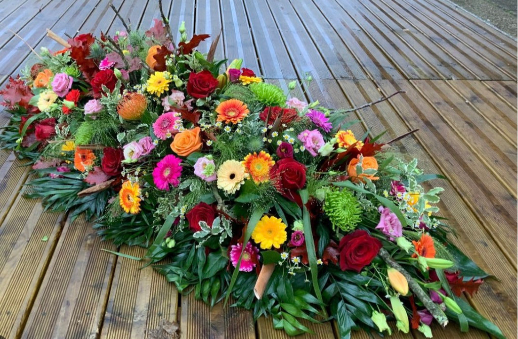 Deuil Dessus de cercueil