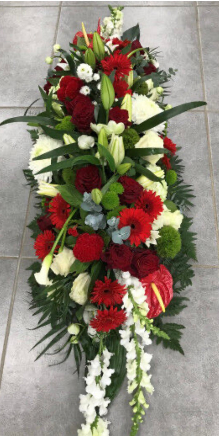 Deuil Dessus de cercueil