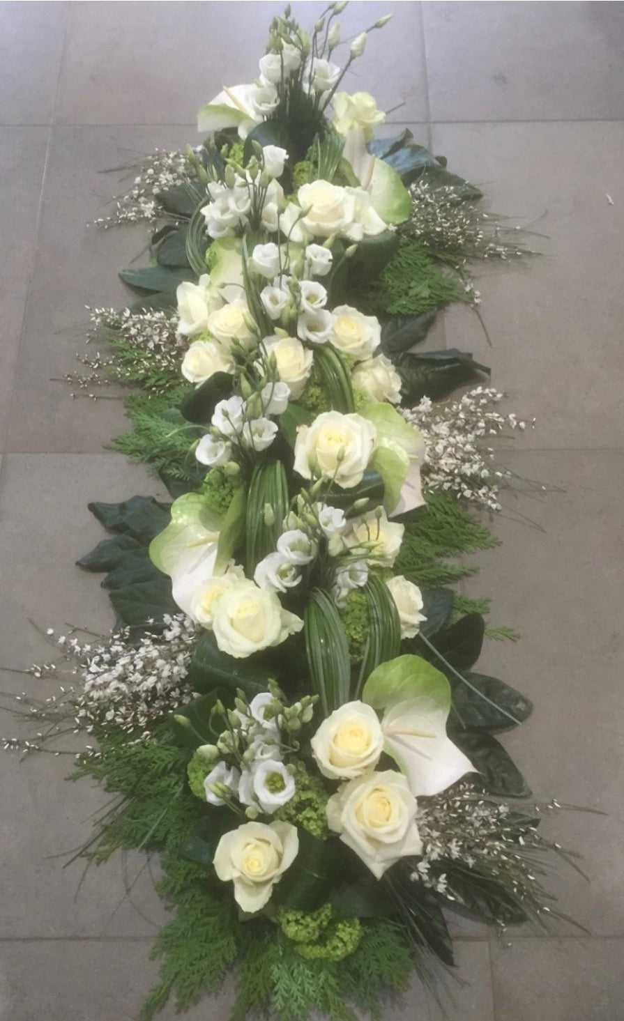 Deuil Dessus de cercueil