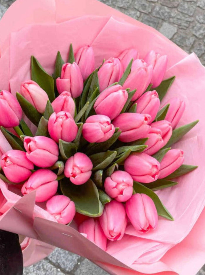 Saison- Bouquet de Tulipes